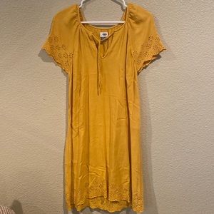 Yellow sun dress